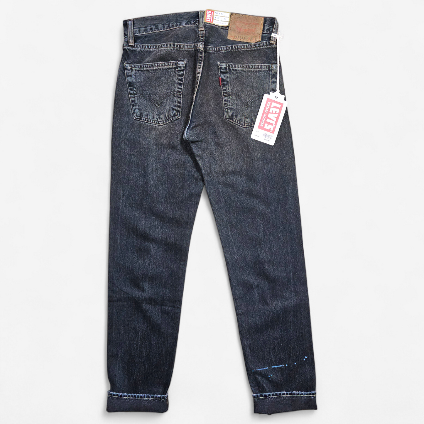 Jean Levi's Vintage Clothing 551 ZXX 1961 - Selvedge Big E (W28L32, W29L32)
