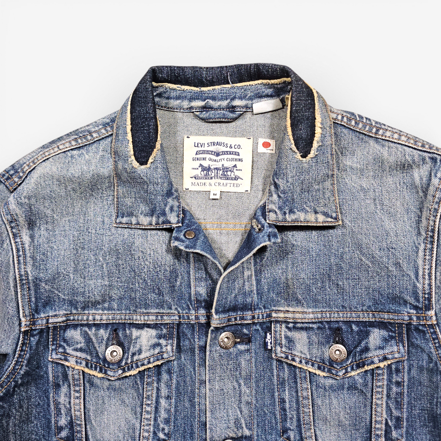 Veste Levi's Made&Crafted Trucker Type 3 - Made in Japan Big E (M)