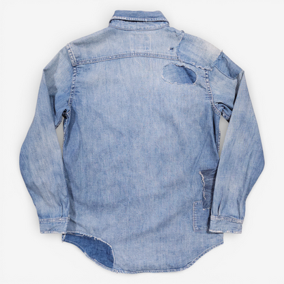 Chemise Polo Ralph Lauren Denim Distressed (S)