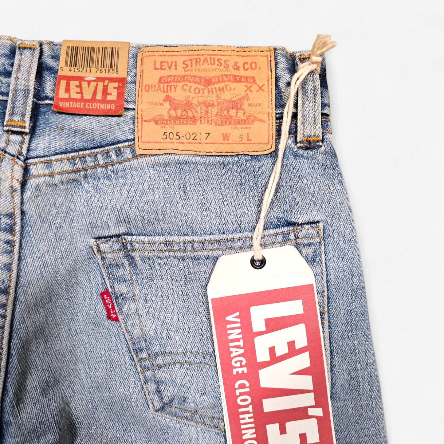 Jean LVC Levi's Vintage Clothing 505 1967 - Selvedge Big E (W25)