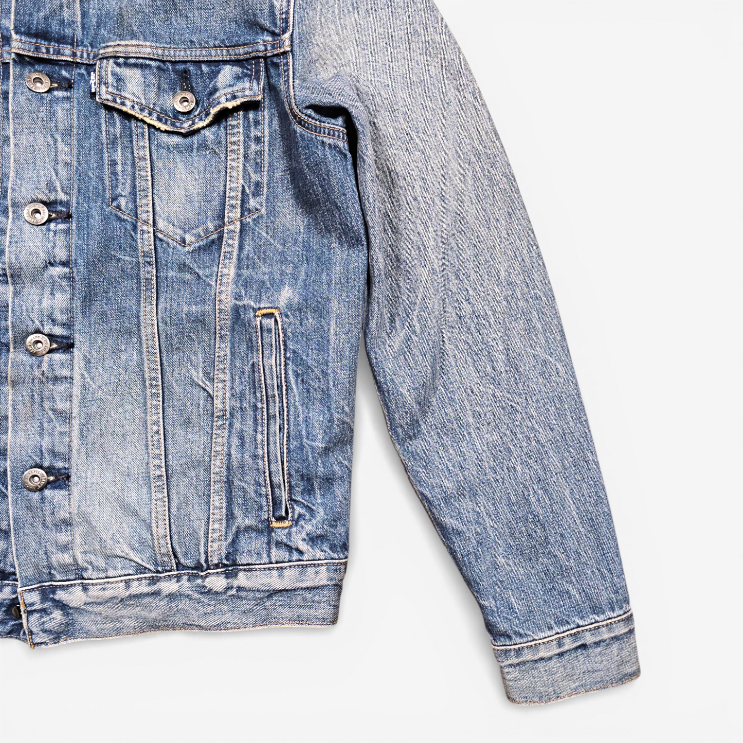 Veste Levi's Made&Crafted Trucker Type 3 - Made in Japan Big E (M)
