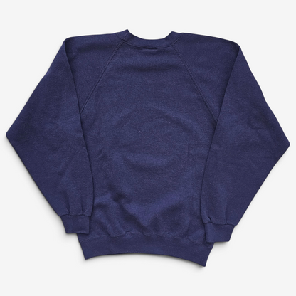 FBI Vintage 90's Raglan Crewneck Sweatshirt - Made in USA (M)