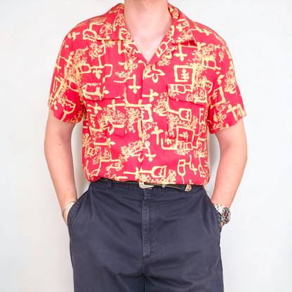 LVC Levi's Vintage Clothing 1940s Hawaiian Shirt