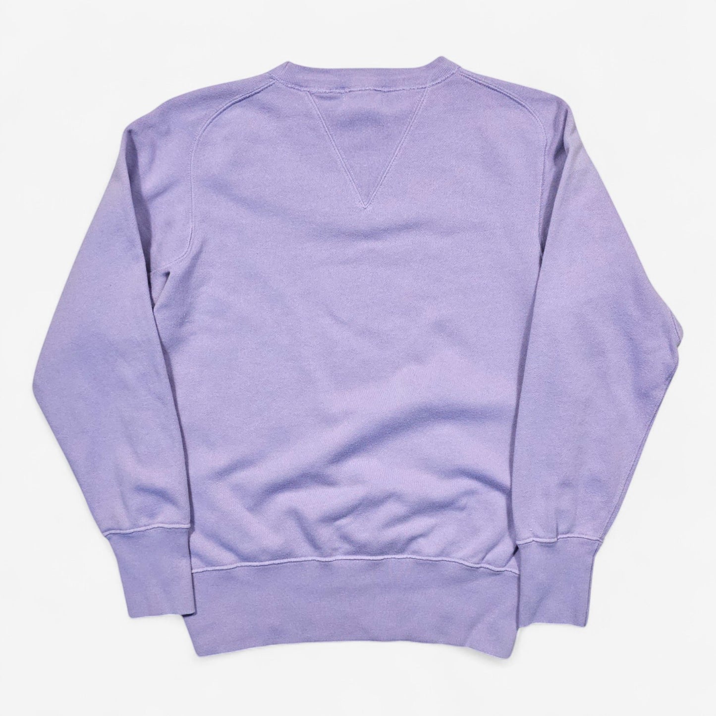 Good Old Days Sweatshirt Levi's Vintage Clothing violet clair en coton, coupe boxy, reproduction des années 30 avec détails en V.