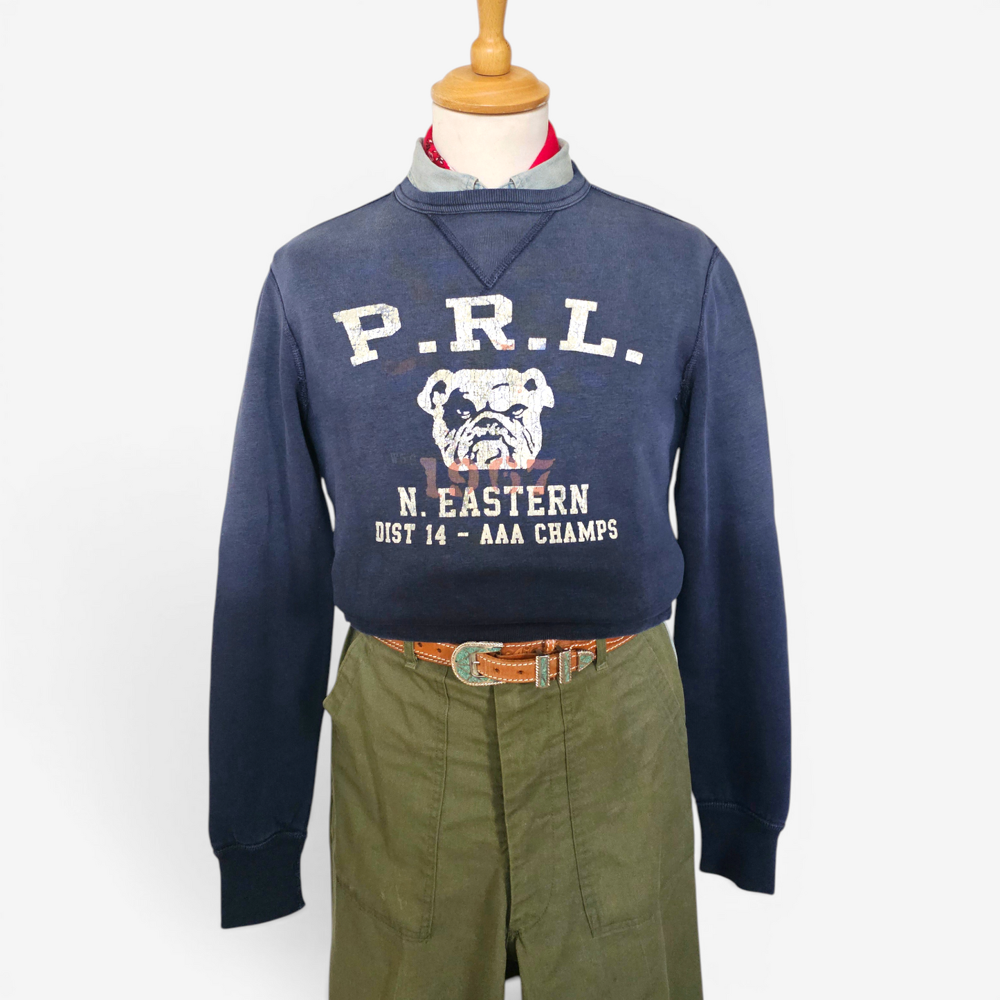 Sweat Polo Ralph Lauren Vintage Bulldog (S)