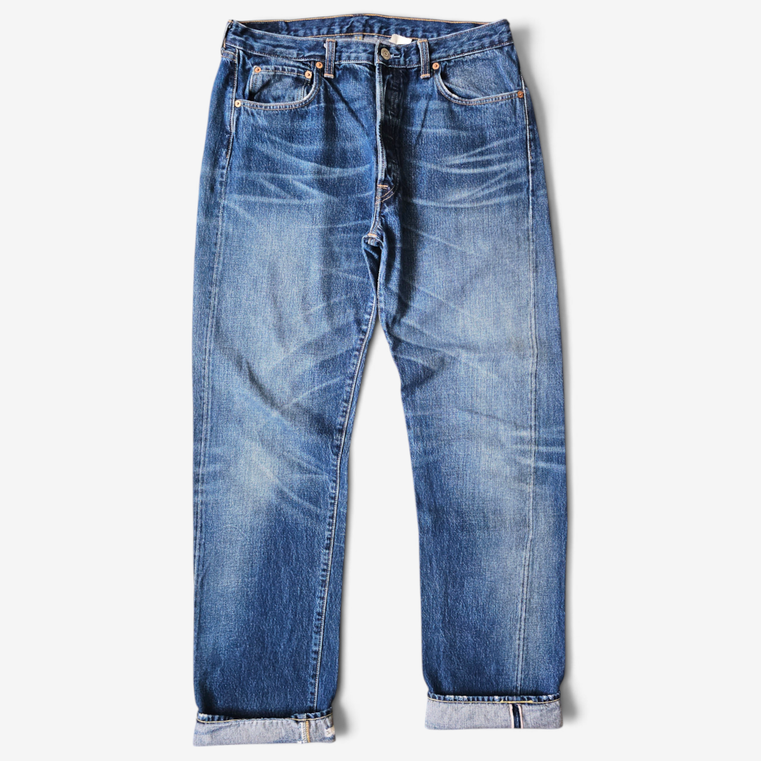 Jean LVC Levi's Vintage Clothing 501 XX 1966 - Big E Selvedge