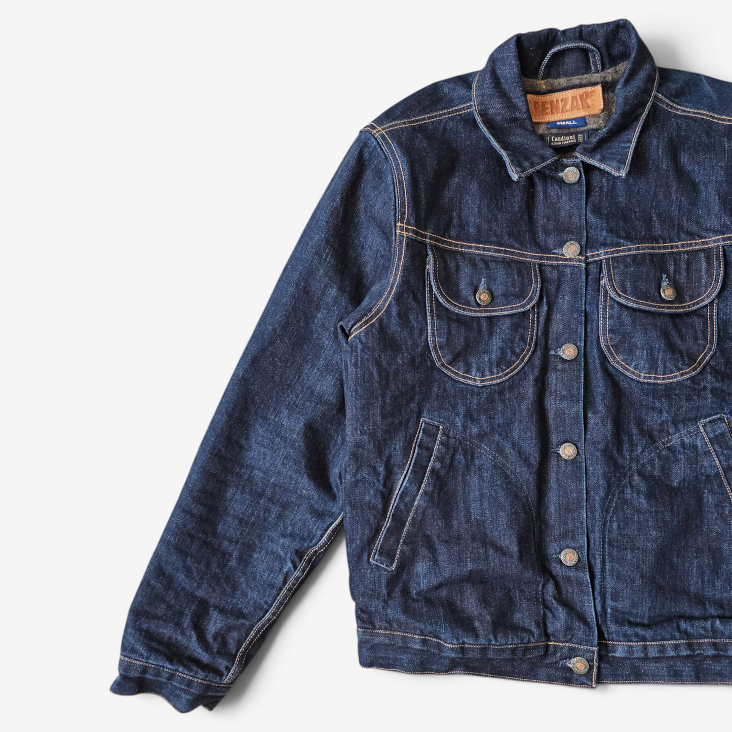 Veste Benzak Lined Rider Denim Jacket BDJ 06 - Selvedge (S)