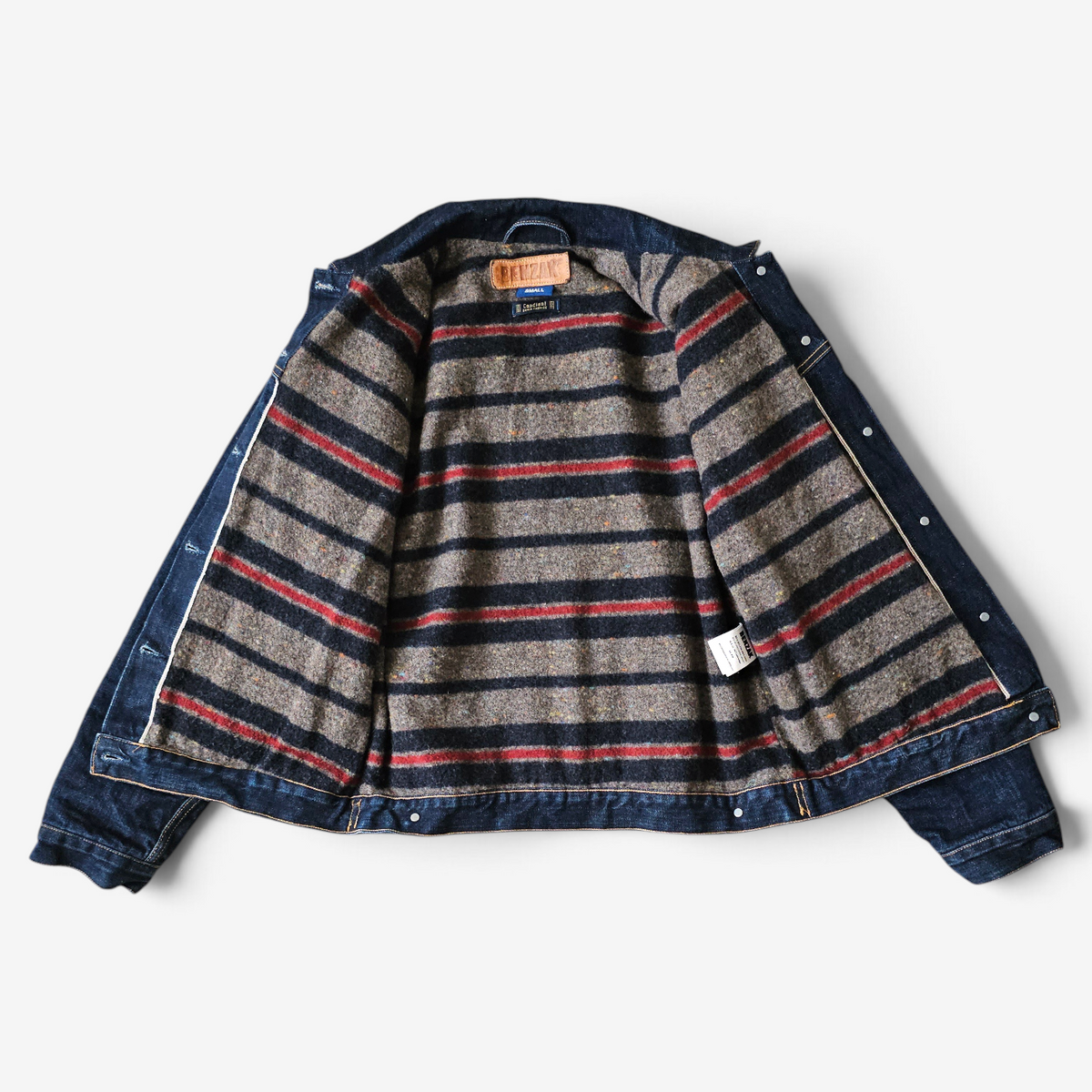 Veste Benzak Lined Rider Denim Jacket BDJ 06 - Selvedge (S)
