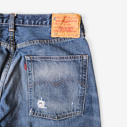 Jean LVC Levi's Vintage Clothing 501 XX 1966 - Big E Selvedge (W34L34)
