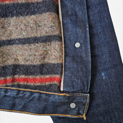 Veste Benzak Lined Rider Denim Jacket BDJ 06 - Selvedge (S)